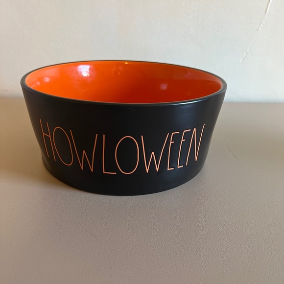 NWT Rae Dunn "Howloween" Dog Bowl - Picture 2 of 3